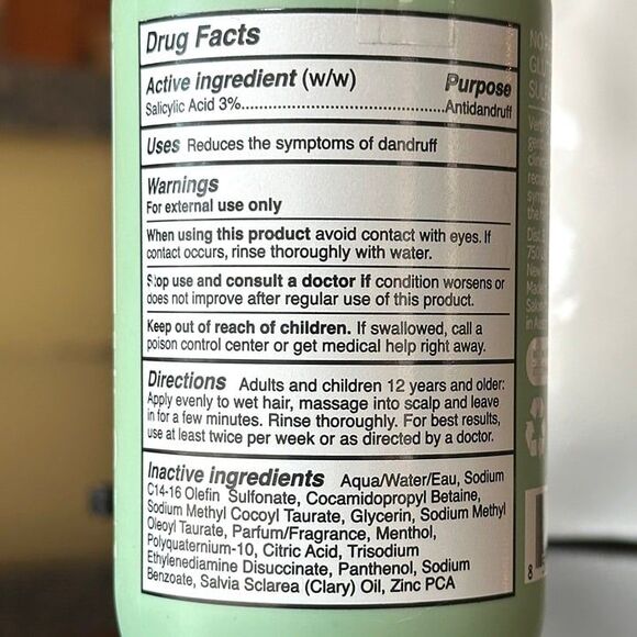 NEW VERB Dandruff Shampoo Moisturizing Non Stripping Salicylic Acid Dry Scalp - Picture 10 of 12